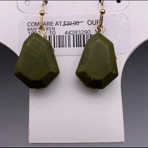 Wooden earrings